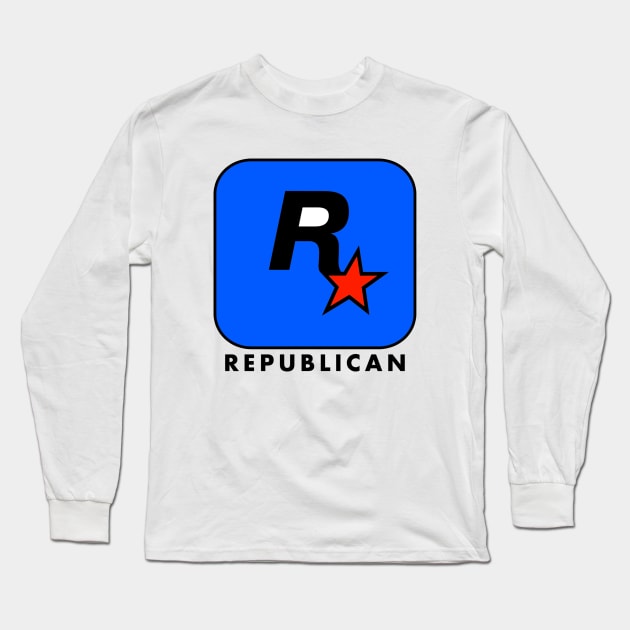 REPUBLICAN Long Sleeve T-Shirt by theanomalius_merch